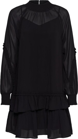 Kaffe Kanoelle Dress BLACK DEEP 34 Kaffe Kanoelle Dress BLACK DEEP 34