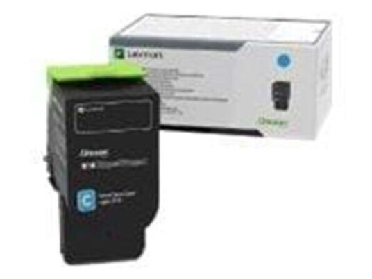 Lexmark 78C0X20 Cyan Extra High Yield Toner Cartri - Laser toner Blå