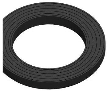 Lauridsen avskåret toppring Ø315X50 mm - plast