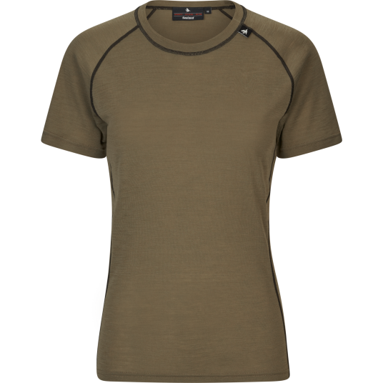 Seeland Apex Aia Merino T skjorte Dame Covert Green XXL