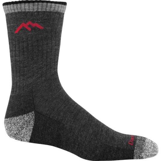 Darn Tough Men's Hiker Micro Crew Sock Cushion XXL (50-53 ) , Black