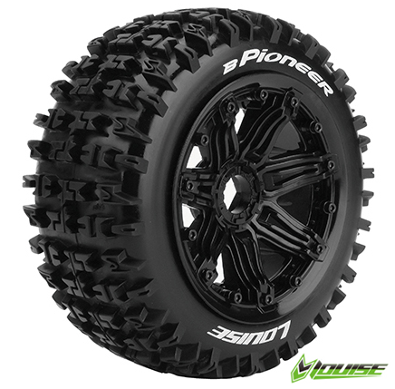 LouiseRC 3267B Tires & Wheels B-PIONEER LS Buggy Front 24mm Hex LouiseRC 3267B Tires & Wheels B-PIONEER LS Buggy Front 24mm Hex