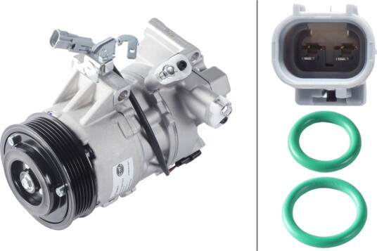 HELLA 8FK 366 200-711 AC-kompressor