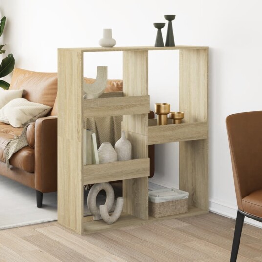  Romdeler sonoma eik 100x33x115 cm konstruert tre