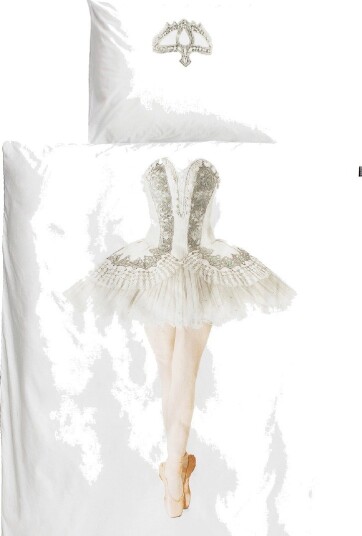 Snurk Sengetøy Voksen Ballerina Snurk Voksen Sengetøy Voksen Hvit