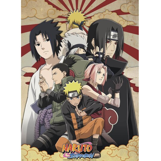 Naruto Plakat 52 x 38 cm Group 2