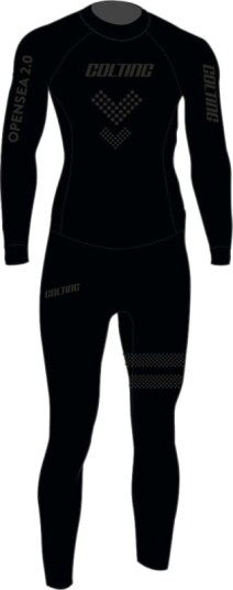 Colting Wetsuits Women's Opensea 2.0 Wetsuit SM, Black Colting Wetsuits Women's Opensea 2.0 Wetsuit SM, Black