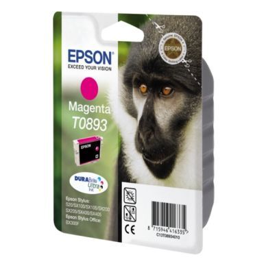 Epson Epson T0893 Blekkpatron magenta T0893 Epson Epson T0893 Blekkpatron magenta T0893