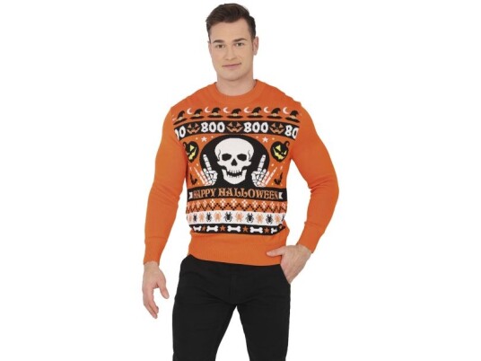 Fiesta Halloween Boo Bluse