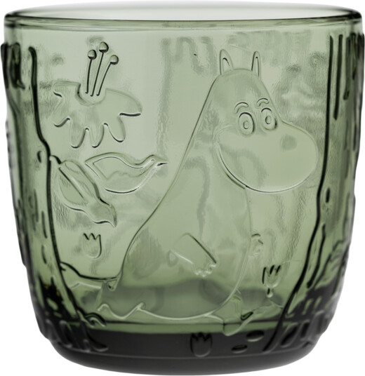 Arabia Mummi glass 28 cl 2 stk furugrønn Arabia Mummi glass 28 cl 2 stk furugrønn