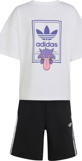 Adidas Originals Sett T skjorte/Shorts Loose Svart/Hvit Adidas Originals 6 år (116) T skjorte Adidas Originals Sett T skjorte/Shorts Loose Svart/Hvit Adidas Originals 6 år (116) T skjorte