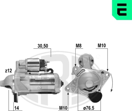 ERA 221063A Starter ERA 221063A Starter