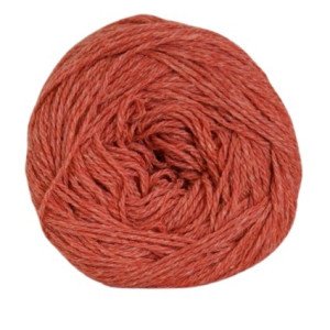 Hjertegarn Organic Trio Garn 5017 Brændt Orange