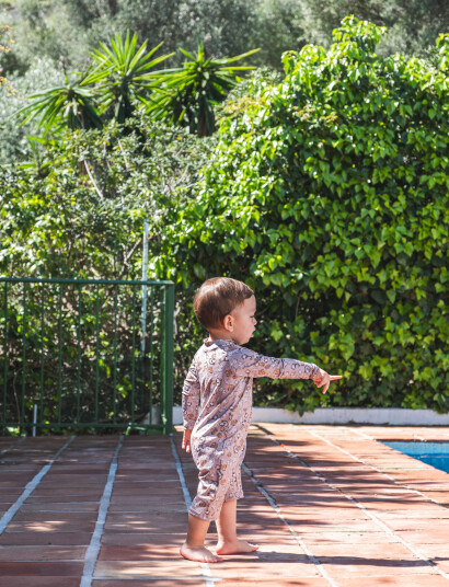 That"s Mine Sune Swim Onesie - Brown - 98