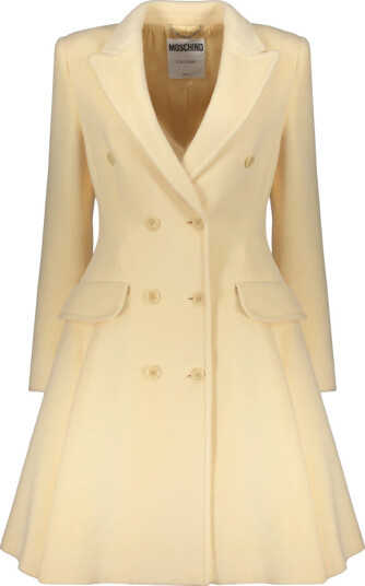 Moschino Dame Frakker Beige L, Moschino Dame Frakker Beige L,