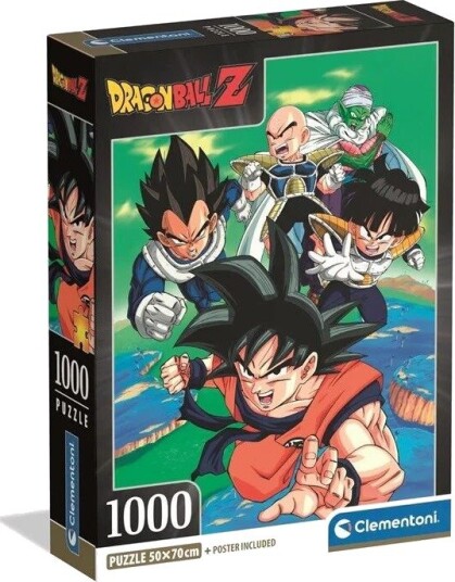 Clementoni Puzzle Dragon Ball Z Compact Box 1000 pieces 2D Puslespill