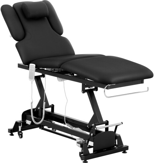 physa Massasjebord 3 motorer 250 kg svart 10040521