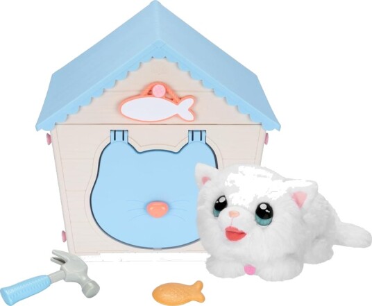 Little Live Pets My Kitty"s Home m/ 25+ lys og reaksjoner Katt Little Live Pets My Kitty"s Home m/ 25+ lys og reaksjoner Katt