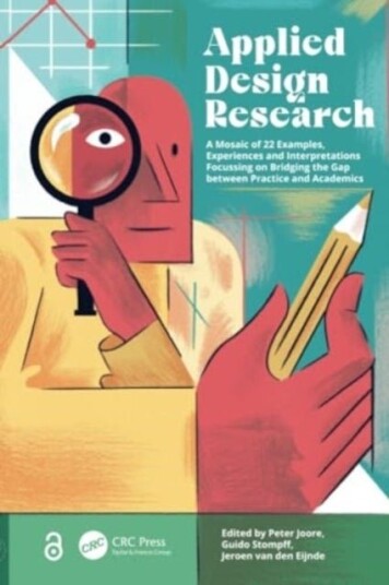 Applied Design Research