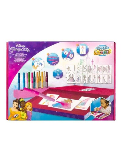 Canenco Disney Princess Blow Pens Set Deluxe Canenco Disney Princess Blow Pens Set Deluxe