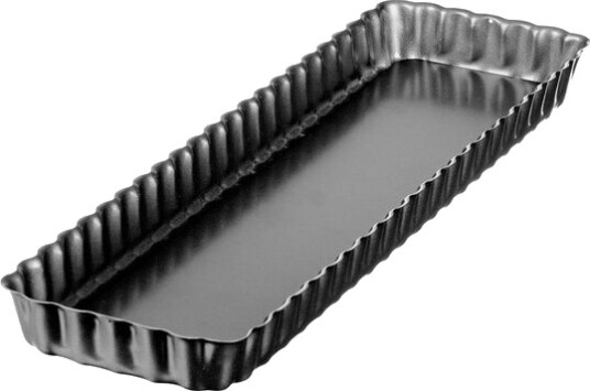 Gastromax Baking rektangulær paiform med løs bunn 36,5x10,5 cm karbonstål Gastromax Baking rektangulær paiform med løs bunn 36,5x10,5 cm karbonstål