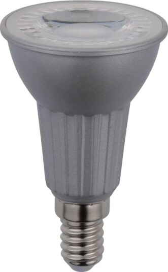 Spl E14 5W dimbar LED pære PAR16 380lm 2700K 36° sølvfinish Dimbar : Dimbar Kulør : Varm Spl E14 5W dimbar LED pære PAR16 380lm 2700K 36° sølvfinish Dimbar : Dimbar Kulør : Varm