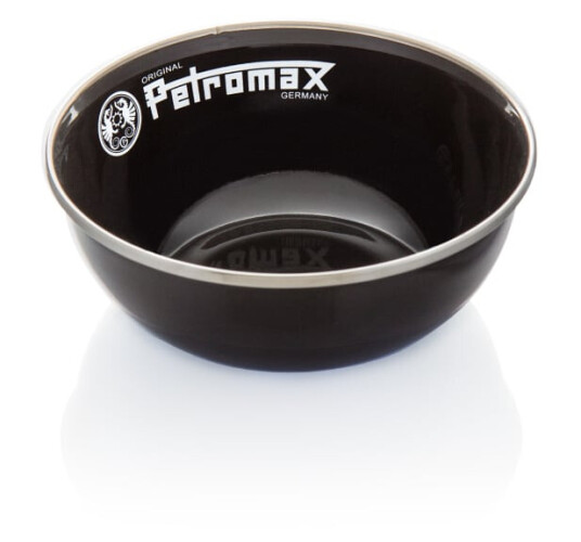 Petromax Enamel Bowls 2 Pieces OneSize, Black