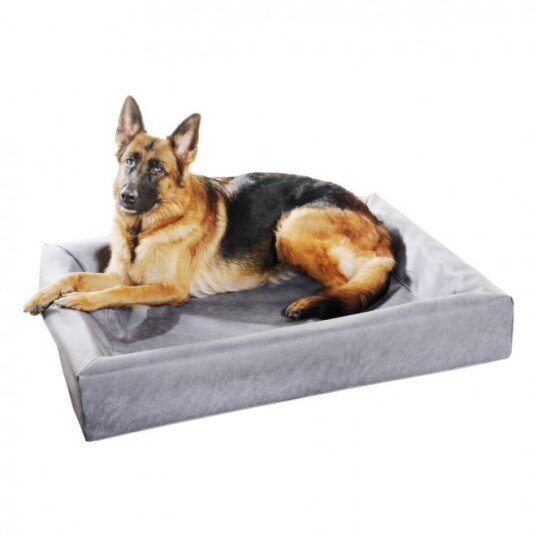 Bia Bed Original Hundeseng Grå 85x70 cm med Ergonomisk Design Bia Bed Original Hundeseng Grå 85x70 cm med Ergonomisk Design