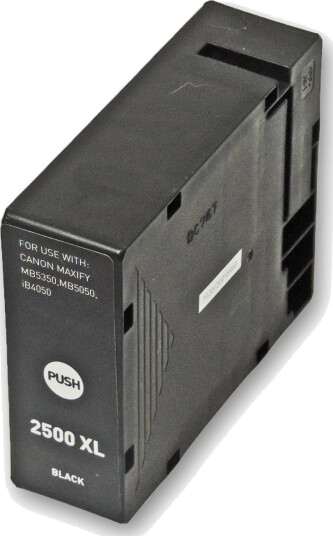 TB Blekkpatron PGI-2500 Sort (74.6ml), erstatter Canon PGI-2500XLBK/9254B001