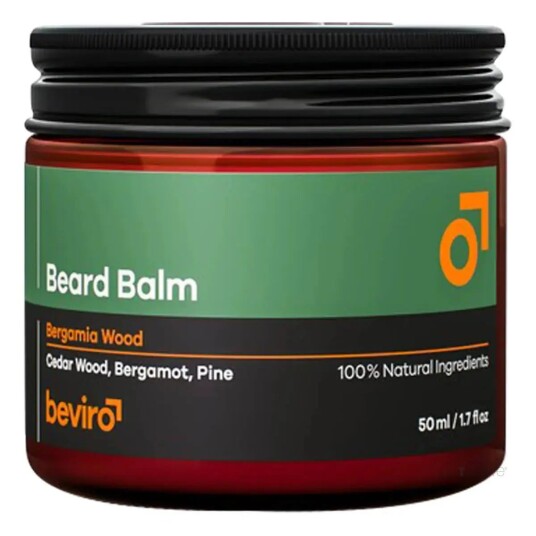 Beviro Beard Balm Bergamia Wood 50 ml.