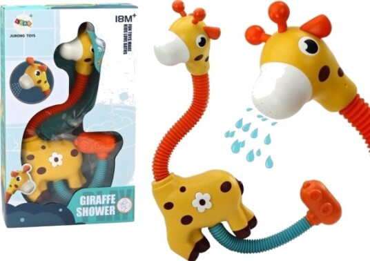 Leantoys Leantoys Badeleketøy Dusjsprayer/Fordeler Giraf Gul