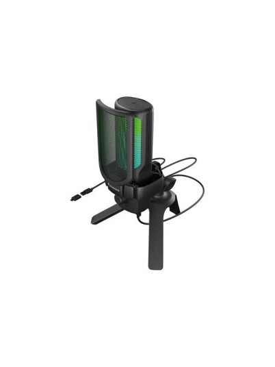 Genesis Radium 250 USB-A Gaming Mikrofon med Bordstativ Svart Genesis Radium 250 USB-A Gaming Mikrofon med Bordstativ Svart