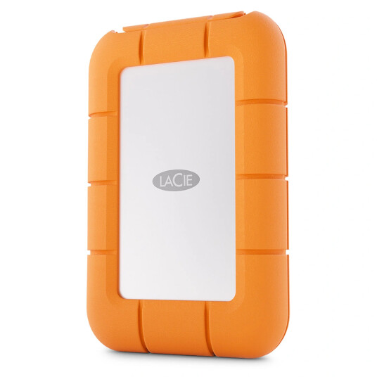 LaCie Rugged Mini Ekstern Harddisk 4TB USB 3.2 Oransje