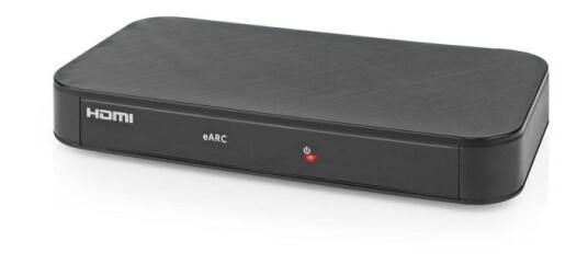 Nedis Digital Audio Converter | 2-veis | Koblingsinngang: DC-strøm / 1x HDMI ™ -inngang | Koblingsutgang: 2x HDMI ™ -utgang | Automatisk | Antrasitt