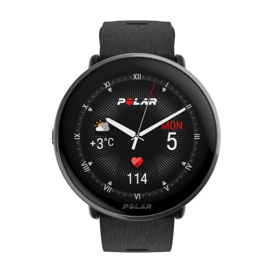 Polar Ignite 3 Titanium Svart S/L Polar Ignite 3 Titanium Svart S/L