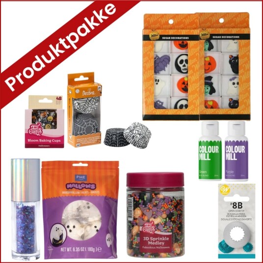 Produktpakke Til Halloweencupcakes