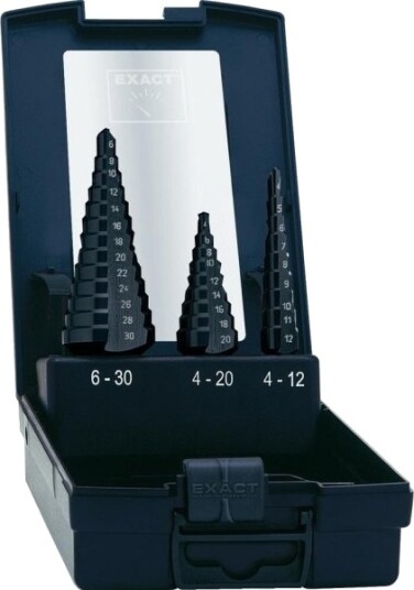 Exact 50071 Hss Trinnbor-Sett 3 Deler Tiain 3-Fals Skaft 1 Sett
