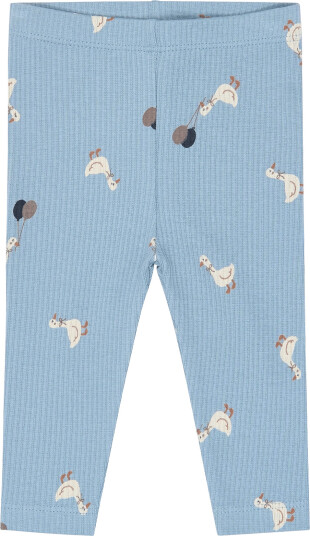 The New Tnsbvito Rib Leggings Blue 62