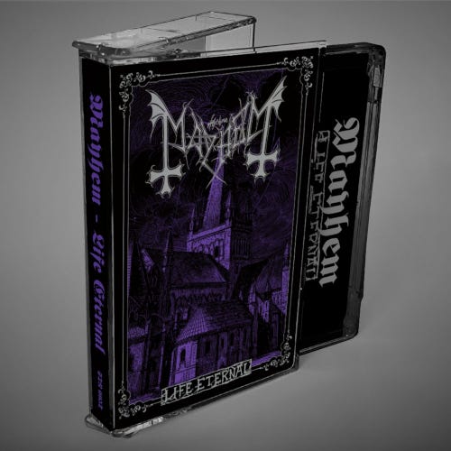 Mayhem Life Eternal Kassett Mayhem Life Eternal Kassett
