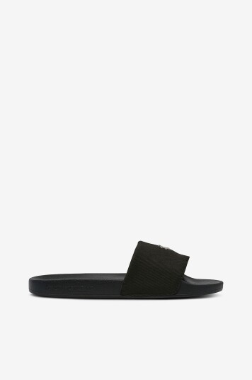 Calvin Klein Sandaler Slide Monogram Hardware Svart
