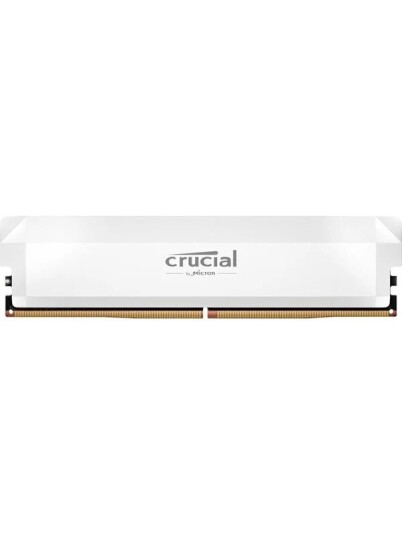 Crucial PRO Overclocking DDR5 6000   32GB   CL40   Single Channel 1 pcs   AMD EXPO & Intel XMP   Hvit