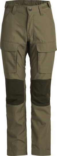 Lundhags Juniors' Fulu Rugged Stretch Hybrid Pant 140, Clover/Forest Green