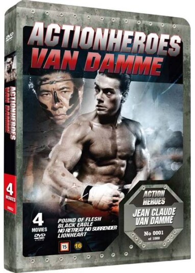 JeanClaude Van Damme 4 Movie Steelbook Collection DVD JeanClaude Van Damme 4 Movie Steelbook Collection DVD