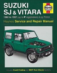 Suzuki Sj Series, Samurai & Vitara (4-Cyl) Petrol (82 - 97) Haynes Repair Manual Av Haynes Publishing