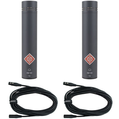 Neumann KM184 MT Stereo Set Bundle