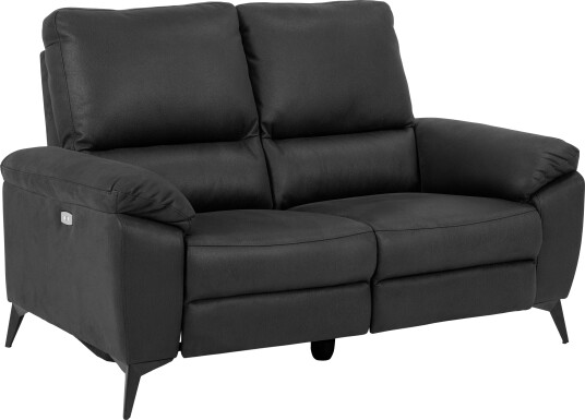 Rie sofa 2 seter recliner elektrisk, grå. Rie sofa 2 seter recliner elektrisk, grå.