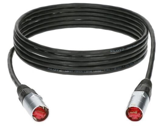 Klotz Cp5ee1p010 Ramcat5 Sf/utp Ethercon Ne8mc/ne8mc Patch Sort 10 M