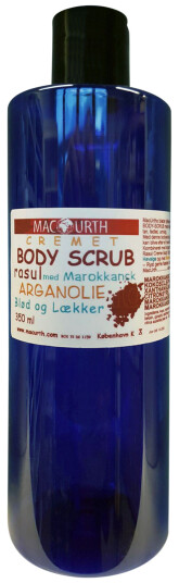 MacUrth Rasul Body Scrub m. Argan og Appelsinolie  1ml
