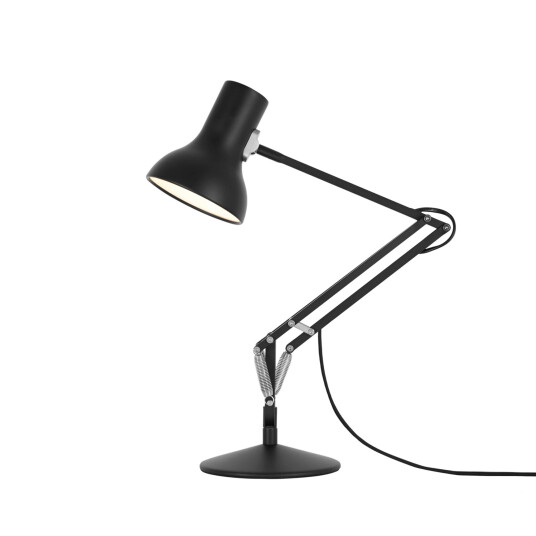 Anglepoise Type 75 Mini Desk Lamp Jet Black