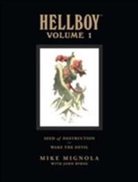 Hellboy Library Volume 1: Seed Of Destruction And Wake The Devil Av Mike Mignola